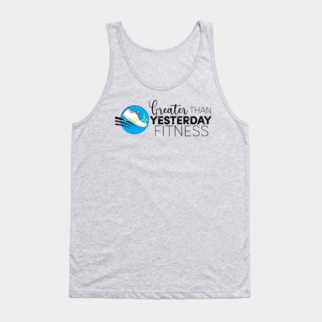 GreaterThanYesterday.Fitness Tank Top by Smrllz